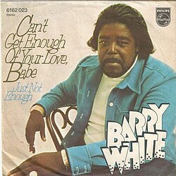 Cover Barry White - Can't Get Enough Of Your Love Babe