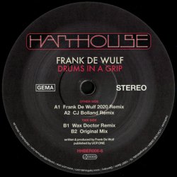 Cover F. De Wolf & Wax Doctor - Drum In A Grip