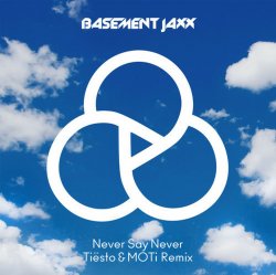 Cover Basement Jaxx - Never Say Never (Tiesto & Moti Remix)
