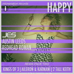 Cover Jes and Austin Leeds and Redhead Roman - Happy