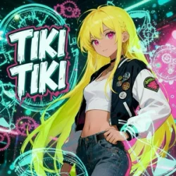Cover QMIIR - TIKI TIKI (Slowed)