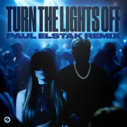 Cover Justė & Jaxstyle & Jon - Turn The Lights Off (Paul Elstak Remix)