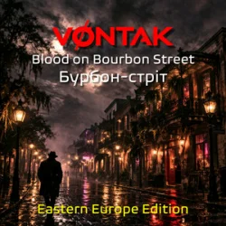 Cover VØNTAK - Blood on Bourbon Street