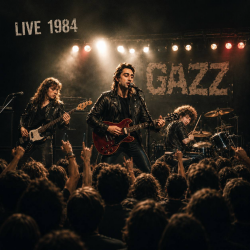 Cover GAZZ (P.M.Rossoff/U.Lesh/Serge Kitt) - Action. LIVE 1984. Restored & remastered.