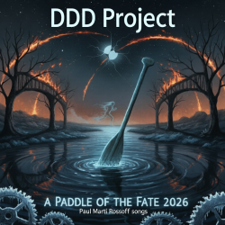 Cover P.M.Rossoff & DDD Project - A Paddle of the Fate. Techno Remix 2026