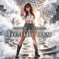 Cover LORA NOIR & LEO MOREL - Белый шум / White Noise