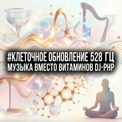 Cover DJ-PHP - #Клеточное Обновление 528 Гц (Музыка вместо Витаминов)