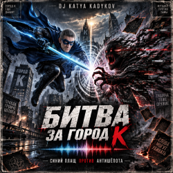 Cover DJ Katya Kadykov - Битва за город К (Синий Плащ против Антишёпота)