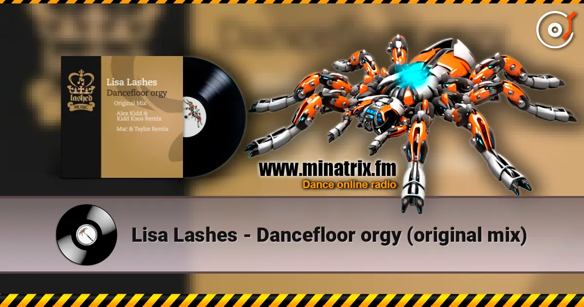 Lisa Lashes - Dancefloor orgy (original mix) listen online in high quality | Minatrix.FM