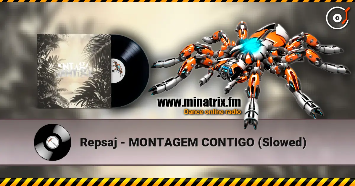 Repsaj - MONTAGEM CONTIGO (Slowed) listen online in high quality | Minatrix.FM