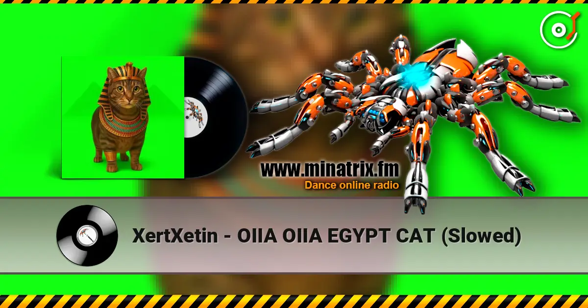 XertXetin - OIIA OIIA EGYPT CAT (Slowed) listen online in high quality | Minatrix.FM