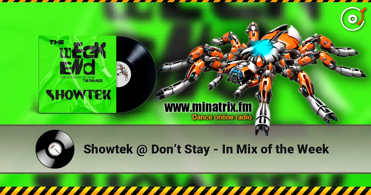 Showtek  @ Don’t Stay - In Mix of the Week listen online in high quality | Minatrix.FM