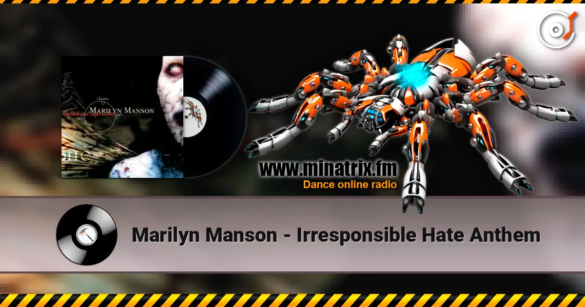 Marilyn Manson - Irresponsible Hate Anthem listen online in high quality | Minatrix.FM