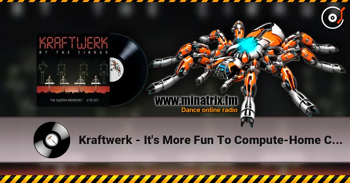 Kraftwerk - It's More Fun To Compute-Home Computer listen online in high quality | Minatrix.FM