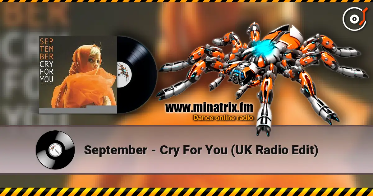 September - Cry For You (UK Radio Edit) listen online in high quality | Minatrix.FM