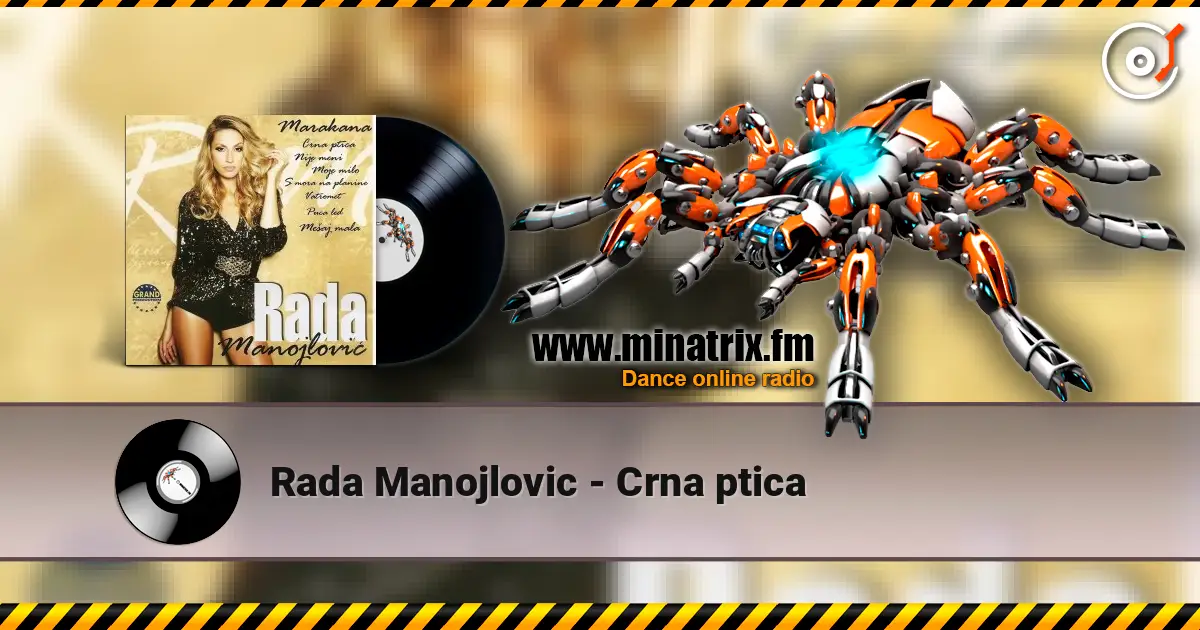 Rada Manojlovic - Crna ptica listen online in high quality | Minatrix.FM