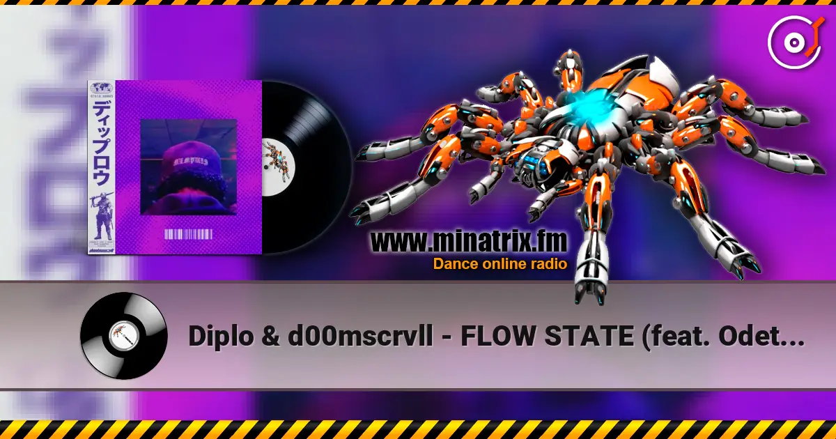 Diplo & d00mscrvll - FLOW STATE (feat. Odetari) listen online in high quality | Minatrix.FM