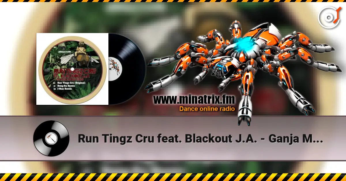 Run Tingz Cru feat. Blackout J.A. - Ganja Man Ting (Bong-Ra Remix) listen online in high quality | Minatrix.FM