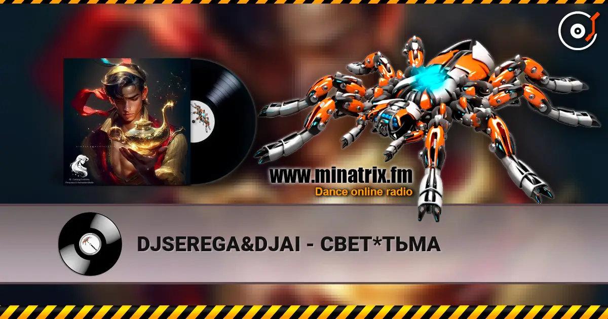 DJSEREGA&DJAI - СВЕТ*ТЬМА listen online in high quality | Minatrix.FM
