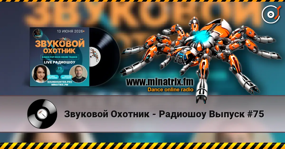 Звуковой Охотник - Радиошоу Выпуск #75 listen online in high quality | Minatrix.FM