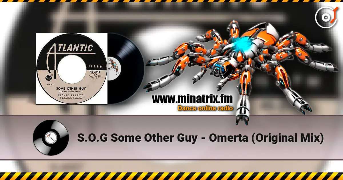 S.O.G Some Other Guy - Omertа (Original Mix) listen online in high quality | Minatrix.FM