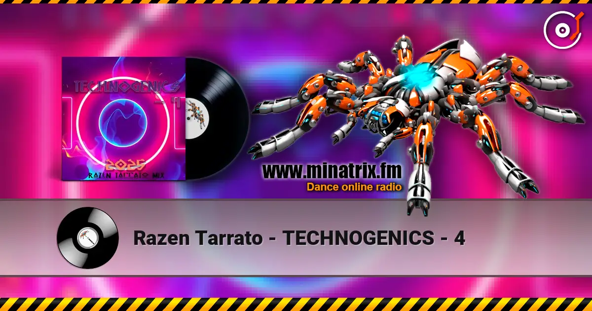 Razen Tarrato - TECHNOGENICS - 4 listen online in high quality | Minatrix.FM