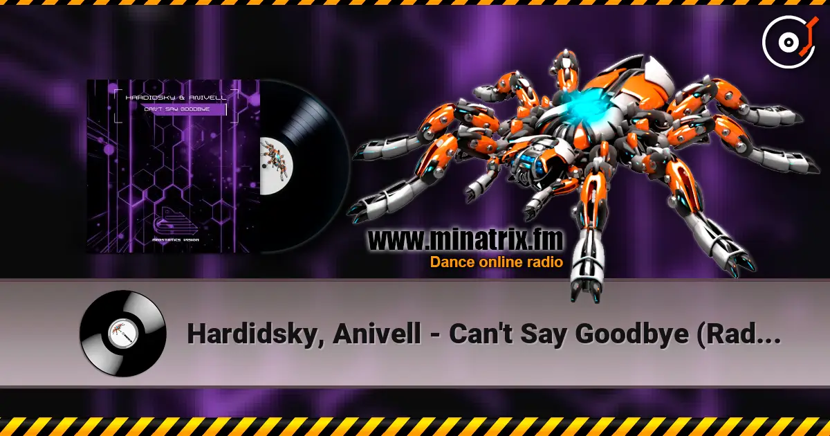 Hardidsky, Anivell - Can't Say Goodbye (Radio Mix) listen online in high quality | Minatrix.FM