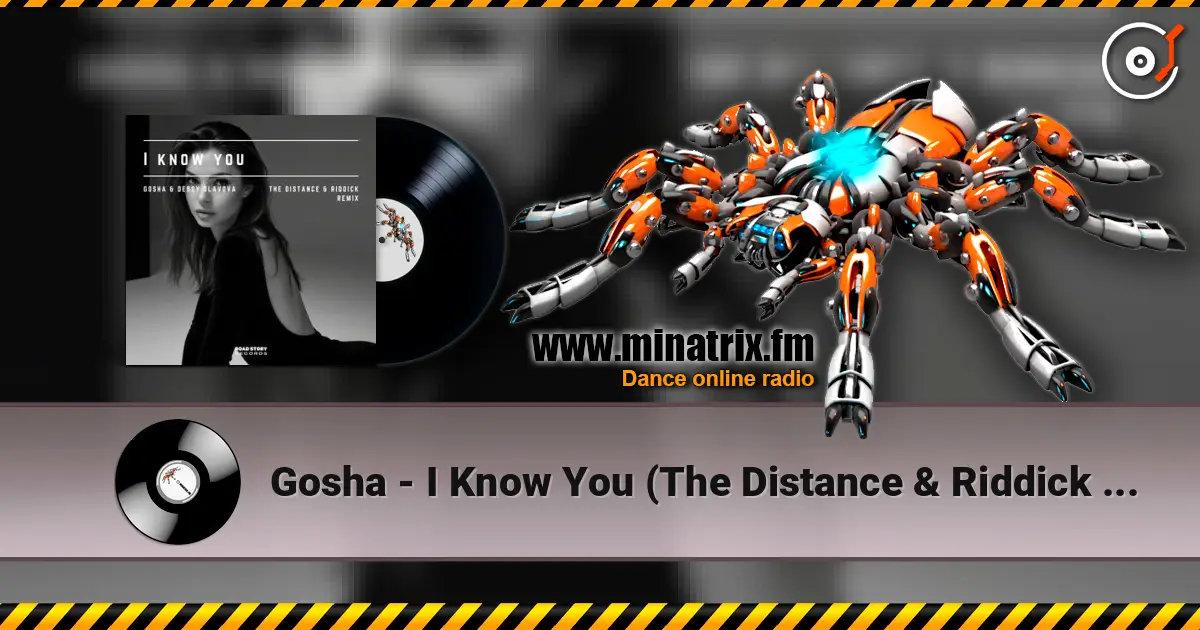 Gosha - I Know You (The Distance & Riddick Remix) listen online in high quality | Minatrix.FM