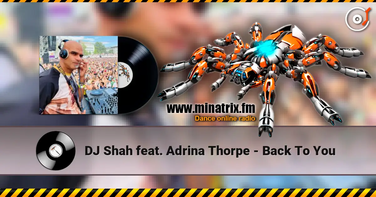 DJ Shah feat. Adrina Thorpe - Back To You listen online in high quality | Minatrix.FM