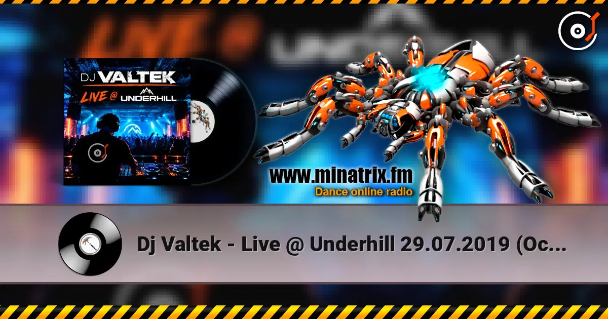 Dj Valtek - Live @ Underhill 29.07.2019 (October 2019 ppeople mix) listen online in high quality | Minatrix.FM