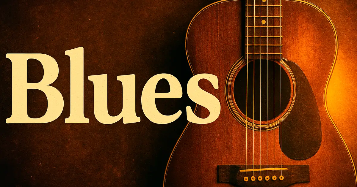 Blues — the music of the soul, the road, and freedom.