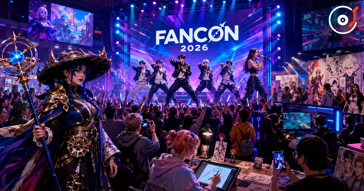 FANCON 2026 in Kyiv: Pop Culture, K-pop and Music
